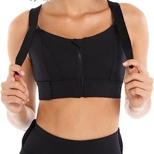 Zipper Front High Impact Sports Bra 3XL (see description) *NEW*